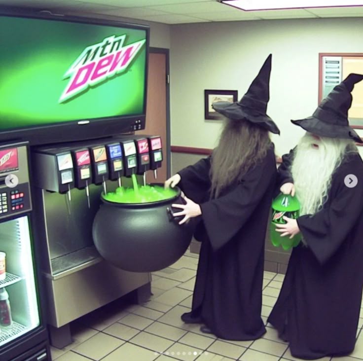 Mountain Dew & Wizzards